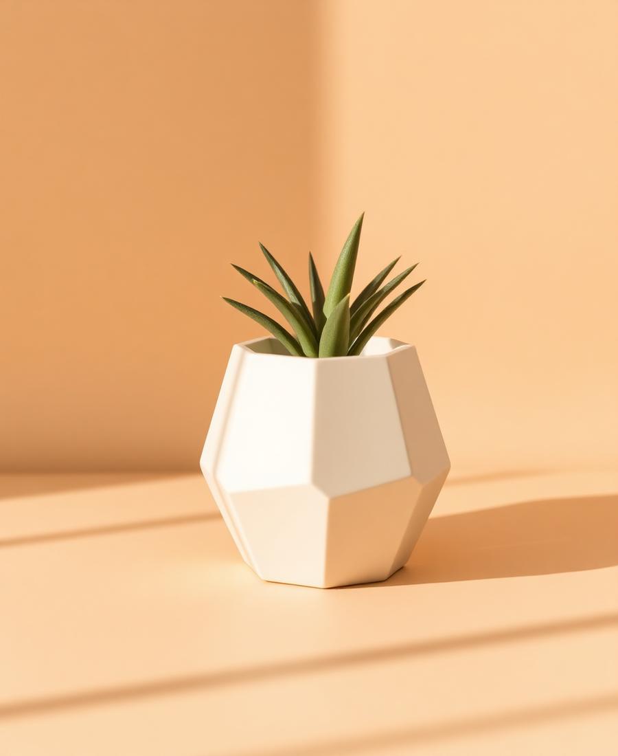 Faceted Planter